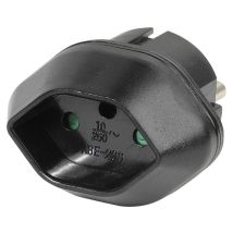 Reiseadapter Vivanco 250v 10a Schutz Vor Unfallkontakt