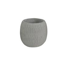 Vaso Tondo Piccolo Da Giardino In Fibra Di Argilla Glicine
