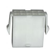 Amp - 794942-1 - Mate-n-lok Mini Universal Receptacle - 10 Ways - 2 Rows - White