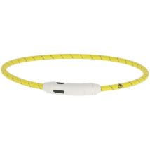 Collier Led - Kerbl - Maxi Safe - Jaune - 65 Cm X 10 Mm