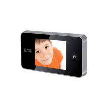 Mirilla digital de 105 grados E0426 ORO – Espejo de seguridad – Pantalla LCD TFT 2,6" – Instalación en puertas 38-110 mm