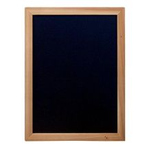 Lavagna Securit Doppia Faccia Legno Teak 30 X 40 Cm Impermeabile