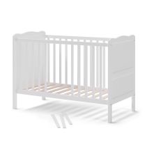 Cuna Tobi, Blanco, 60x120 Cm, Vitalispa