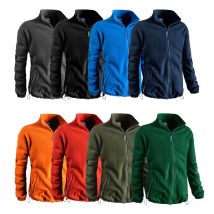 Sottozero Norway 7350 Fleece-arbeitssweatshirt Mit Durchgehendem Reißverschluss - M - Orange