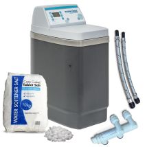 Tapworks - Nsc11pro Water Softener Easyflow Metered - Full Installation Kit + Salt