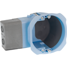 EUR OHM – Gipskarton-Box für Mikromodule – 40mm – professionelle Lösung für XL Air'métic 1 Stationen