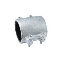 Abrazadera De Reparación De Fundición Maleable Para Tubo De Acero Corta - 1/2", Gebo.