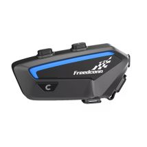 Motorrad-sprechanlage Freedconn Fx Schwarz