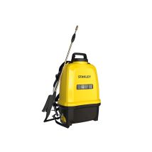 Stanley - Elektrische Rückenspritze 16 L, Drucksprüher Garten, Wiederaufladbarer Lithium-akku, Teleskop-aluminiumlanze, Verstellbarer Sprühkopf, 2 