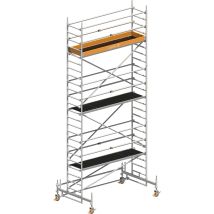 Layher Rollgerüst Uni Standard P2 Mit Uni Telegeländer 7,35m Ah