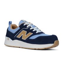 Scarpa Di Sicurezza New Balance Elite Lite Meelcap S1 Pl - Blu/caffè - T.45 Carhartt S4meelcapbcd11