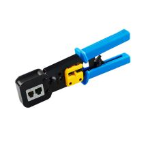 Crimpatrice RJ45 Easy HT-268ER – Compatibile EZ-RJ45, RJ11, RJ12, RJ22 – Utensile per elettricisti