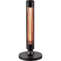 Radiador eléctrico Moow – 450 W/900 W – Calefactor de suelo – Oscilante – Silencioso – Ideal para interiores