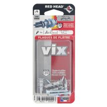 Red Head - Juego De 4 Tacos Y Tornillos Vix Diam.12 X L.30 Mm