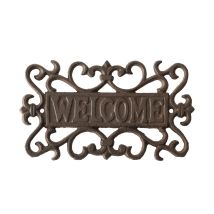 Insegna Welcome in Ghisa – 21,6x0,9x12,7 cm – Marco Paul