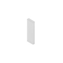Radiatore Tubolare Ardesia 4 Colonne H1856 Misura: 18 Elementi Bianco