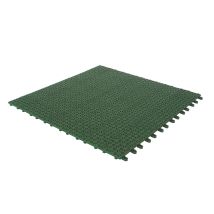 4 X Flexible Kunststofffliesen 55,5 X 55,5cm Für Den Außenbereich, Grün, Von Ezooza