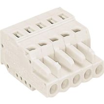 Wago - Buchsengehäuse-kabel 721 Polzahl Gesamt 5 Rastermaß: 5 Mm 721-105/026-000 1 St.