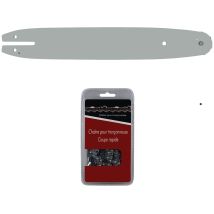 Guía De 30 Cm (12 Pulgadas) + Cadena De 44 Eslabones - Compatible Con Las Motosierras Stihl Ms 170, 171 Y 180
