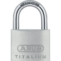 Abus - 56362 64ti/25mm Titalium Padlock Carded Abu64ti25c