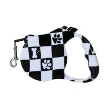 Gncpets - Sangle De Cordon Extensible Noir Et Blanc Jusqua 25 Kg 5 Metres Offre Exclusive