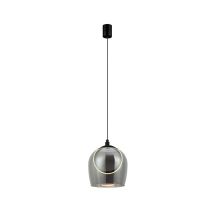 B-Ware Zambelis Hängeleuchte Pendelleuchte Led Glas Rauchgrau 1 Flammig 23078 20 Cm