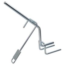 Rail L&H – 53107153 – Rail pour portail – Longueur, Mode de fixation, Largeur, Matières, Diamètre roue – KRAMP – 53107153