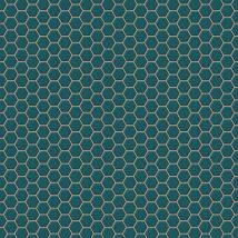 Vliestapete - Hexagon Chic - Grün - 1005x52 Cm