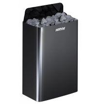 The Wall Sw90e Black 9,0 Kw Saunaofen Elektroofen Saunaheizgerät Schwarz - Harvia