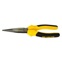 Alicate boca semi redonda con cortante – Acero de alta resistencia – 20 cm – Capacidad de corte hasta 1.5 mm