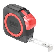 BMI Rollbandmaß 8 m – Gehäusehöhe 77 mm – Bandbreite 19 mm – Gehäuselänge 78 mm – G1 Kalibrierung