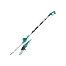 Cortasetos y Motosierra de Altura 20V VATTON – Pértiga Telescópica 1,5m – Longitud de Corte 430mm – Velocidad de Cadena 8m/s