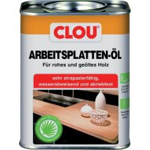 CLOU – Olio per legno 750 ml – Miscela di oli e cera – Incolore, traspirante, resistente all'acqua