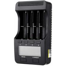 Mumu - Liitokala Lii-500 Smart Charger With Lcd Display - 4 Slots For Ni-mh Ni-cd Li-ion Rechargeable Batteries