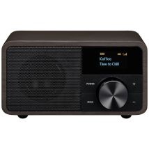 Genuine Mini Ddr-7 Radio Da Tavolo Dab+, Fm Aux, Bluetooth Marrone Scuro - Sangean