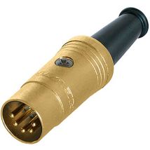 Rean - Av Nys322ag Connettore Circolare Din Spina Numero Poli (num): 5 1 Pz.