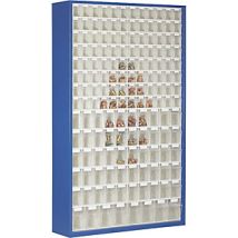 Lockweiler - Armario-almacén De Chapa De Acero Con 154 Cajas Plegables