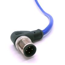 Mueller Electric C4b81m005 Connecteur Pour Capteurs/actionneurs M12 Mâle, Coudé 5 M Nombre De Pôles: 4 1 Pc(s)