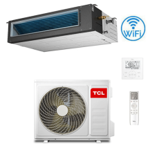Tcl-klimaanlage Mit Kanälen R32 Wifi 48000 Btu Mn48d3w2 Dreiphasenwechselrichter Klasse A++/a+