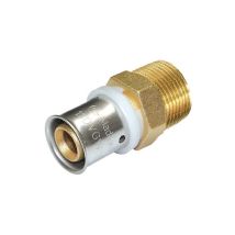 Raccordo Diritto Maschio Diam.3/4x26 A Pressare Per Multistrato