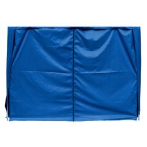 Green Bay - 3x3m Pop Up Gazebo Side Panel Wall Only,1 Piece Blue With Zipper
