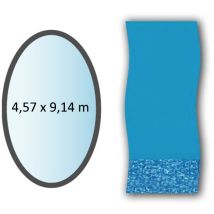 Liner Remolino Ovalado De 4,57x9,14 M Para Piscinas Elevadas - Li1530sb Swimline