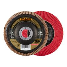 Disque à lamelle 125 mm – Grain céramique – 10 pièces – Rhodius
