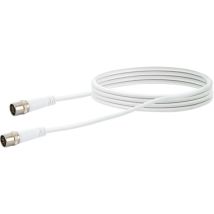 Schwaiger Cable Coaxial De Antena Blanco 3 Metros