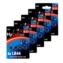 Hycell Gmbh - Hycell 20er Pack Alkaline Knopfzellen Lr44 1,5v - Knopfbatterien - 20 Stück