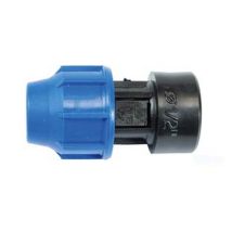 20pz Raccordo A Compressione Femmina Pn16 - Mm.20x F 3/4'