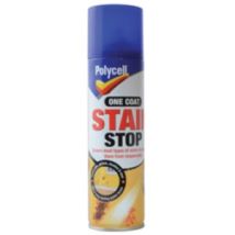 Polycell – Stain Stop Paint – 250ml Aerosol – Pigmented Stain-Blocking Paint – Moisture-Resistant