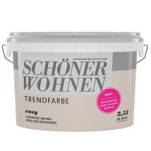 SW Trend Wandfarbe matt 2,5L cosy 8574 – hochdeckend – scheuerbeständig – für Allergiker geeignet – einfache Verarbeitung