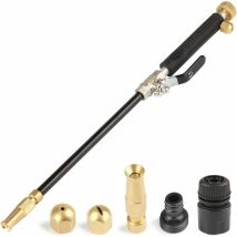 Gp - Nettoyeur Haute Pression Jet, Buse De Tuyau Haute Pression, Lance De Laveuse À Pression, Extrémité De Tuyau D'Arrosage Extensible, Pulvérisateur 