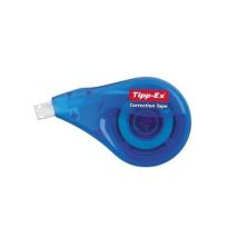 Schachtel Mit Schreibkorrektoren Auf Klebeband Bic Tipp-ex Easy Correct/ 4,2mm X 12m/ 10 Stk.